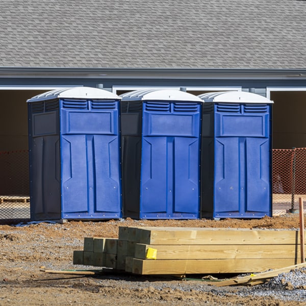 how do you ensure the porta potties are secure and safe from vandalism during an event in Cumberland